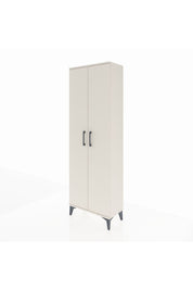 Arges Dolap Tek Raflı 2 Kapaklı Tek Askılı 60x30x182 - S23M031V1A