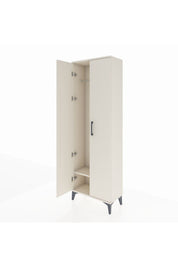 Arges Dolap Tek Raflı 2 Kapaklı Tek Askılı 60x30x182 - S23M031V1A