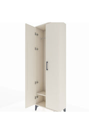Arges Dolap Tek Raflı 2 Kapaklı Tek Askılı 60x30x182 - S23M031V1A