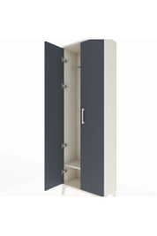 Arges Dolap Tek Raflı 2 Kapaklı Tek Askılı 60x30x182 - S23M031V2A