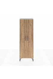 Arges Dolap Tek Raflı 2 Kapaklı Tek Askılı 60x30x182 - S23M031V3A