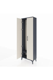 Arges Dolap Tek Raflı 2 Kapaklı Tek Askılı 60x30x182 - S23M031V4A