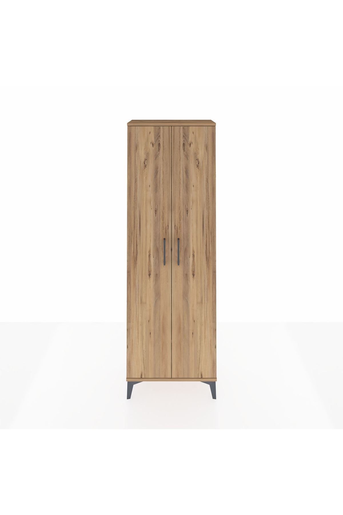 Arges Dolap Tek Raflı 2 Kapaklı Tek Askılı 60x30x182 - S23M031V9A