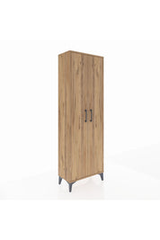 Arges Dolap Tek Raflı 2 Kapaklı Tek Askılı 60x30x182 - S23M031V9A