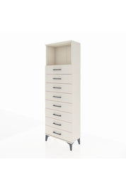 Arges Dolap Tek Raflı 8 Çekmeceli 60x30x182 - S23M032V1A