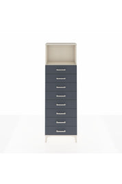 Arges Dolap Tek Raflı 8 Çekmeceli 60x30x182 - S23M032V2A