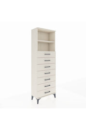 Arges Dolap 2 Raflı 7 Çekmeceli 60x30x182 - S23M033V1A