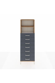 Arges Dolap 2 Raflı 7 Çekmeceli 60x30x182 - S23M033V8A