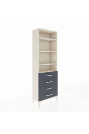 Arges Dolap 4 Raflı 4 Çekmeceli 60x30x182 - S23M036V2A