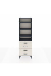 Arges Dolap 4 Raflı 4 Çekmeceli 60x30x182 - S23M036V4A