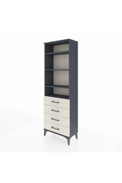 Arges Dolap 4 Raflı 4 Çekmeceli 60x30x182 - S23M036V4A