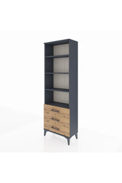 Arges Dolap 4 Raflı 3 Çekmeceli 60x30x182 - S23M037V6A