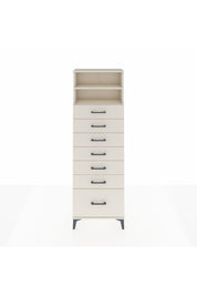 Arges Dolap 2 Raflı 7 Çekmeceli 60x30x182 - S23M038V1A