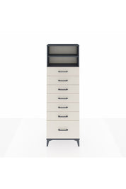 Arges Dolap 2 Raflı 7 Çekmeceli 60x30x182 - S23M038V4A