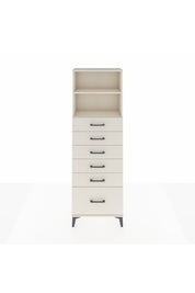 Arges Dolap 2 Raflı 6 Çekmeceli 60x30x182 - S23M039V1A
