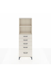 Arges Dolap 2 Raflı 5 Çekmeceli 60x30x182 - S23M040V1A