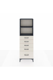 Arges Dolap 2 Raflı 5 Çekmeceli 60x30x182 - S23M040V4A