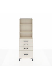 Arges Dolap 3 Raflı 4 Çekmeceli 60x30x182 - S23M041V1A