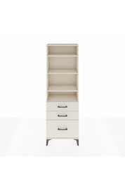 Arges Dolap 4 Raflı 3 Çekmeceli 60x30x182 - S23M042V1A