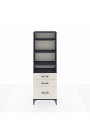 Arges Dolap 4 Raflı 3 Çekmeceli 60x30x182 - S23M042V4A