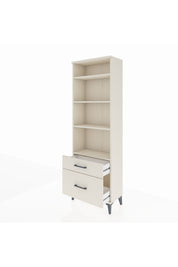 Arges Dolap 4 Raflı 2 Çekmeceli 60x30x182 - S23M043V1A