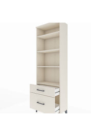 Arges Dolap 4 Raflı 2 Çekmeceli 60x30x182 - S23M043V1A