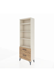 Arges Dolap 4 Raflı 2 Çekmeceli 60x30x182 - S23M043V3A