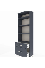 Arges Dolap 4 Raflı 2 Çekmeceli 60x30x182 - S23M043V5A