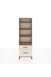 Arges Dolap 4 Raflı 2 Çekmeceli 60x30x182 - S23M043V7A