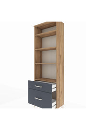 Arges Dolap 4 Raflı 2 Çekmeceli 60x30x182 - S23M043V8A