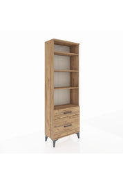 Arges Dolap 4 Raflı 2 Çekmeceli 60x30x182 - S23M043V9A