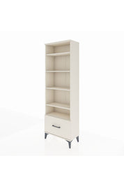 Arges Dolap 5 Raflı Tek Çekmeceli 60x30x182 - S23M044V1A