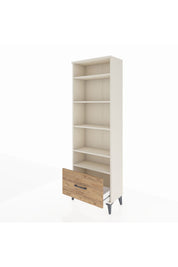 Arges Dolap 5 Raflı Tek Çekmeceli 60x30x182 - S23M044V3A