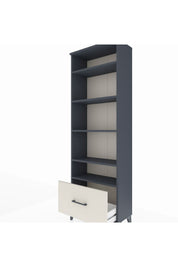 Arges Dolap 5 Raflı Tek Çekmeceli 60x30x182 - S23M044V4A