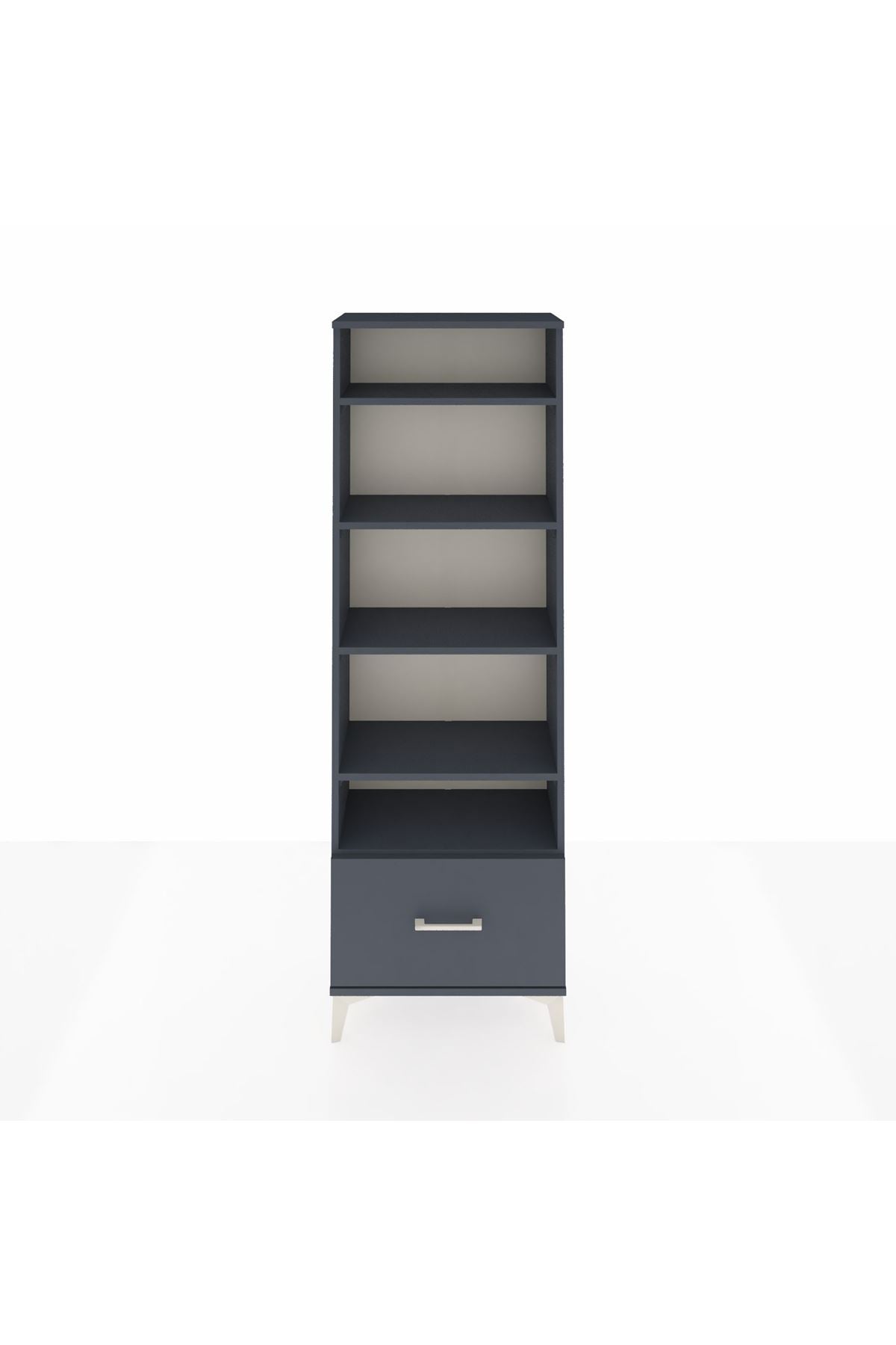 Arges Dolap 5 Raflı Tek Çekmeceli 60x30x182 - S23M044V5A