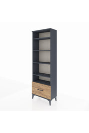 Arges Dolap 5 Raflı Tek Çekmeceli 60x30x182 - S23M044V6A