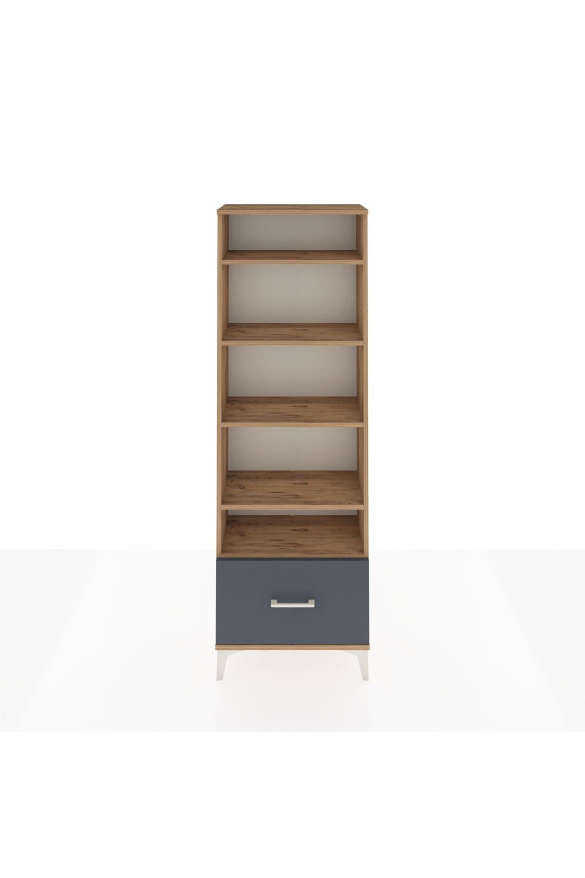 Arges Dolap 5 Raflı Tek Çekmeceli 60x30x182 - S23M044V8A