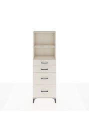 Arges Dolap 2 Raflı 4 Çekmeceli 60x30x182 - S23M047V1A