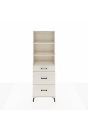 Arges Dolap 3 Raflı 3 Çekmeceli 60x30x182 - S23M048V1A