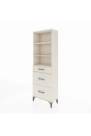 Arges Dolap 3 Raflı 3 Çekmeceli 60x30x182 - S23M048V1A