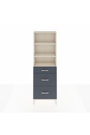 Arges Dolap 3 Raflı 3 Çekmeceli 60x30x182 - S23M048V2A