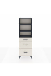 Arges Dolap 3 Raflı 3 Çekmeceli 60x30x182 - S23M048V4A
