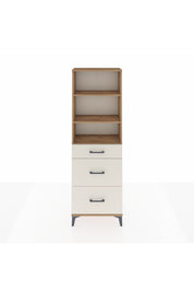 Arges Dolap 3 Raflı 3 Çekmeceli 60x30x182 - S23M048V7A