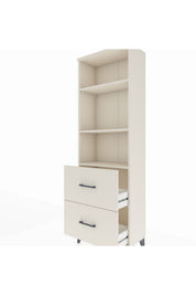 Arges Dolap 3 Raflı 2 Çekmeceli 60x30x182 - S23M049V1A