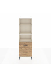 Arges Dolap 3 Raflı 2 Çekmeceli 60x30x182 - S23M049V3A