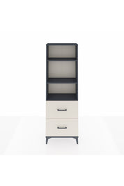 Arges Dolap 3 Raflı 2 Çekmeceli 60x30x182 - S23M049V4A