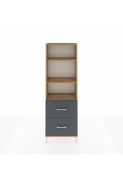 Arges Dolap 3 Raflı 2 Çekmeceli 60x30x182 - S23M049V8A