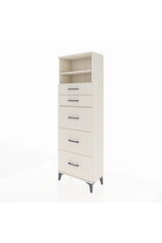 Arges Dolap 2 Raflı 5 Çekmeceli 60x30x182 - S23M050V1A