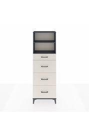 Arges Dolap 2 Raflı 4 Çekmeceli 60x30x182 - S23M051V4A