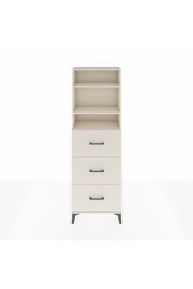 Arges Dolap 3 Raflı 3 Çekmeceli 60x30x182 - S23M052V1A